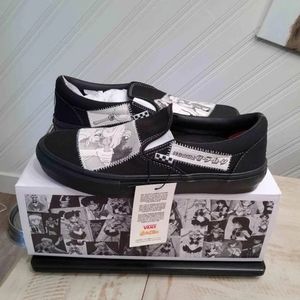 VANS SKATE SLIP-ON, PRETTY GUARDIAN SAILOR MOON, US SIZE MEN'S 9.5, W11